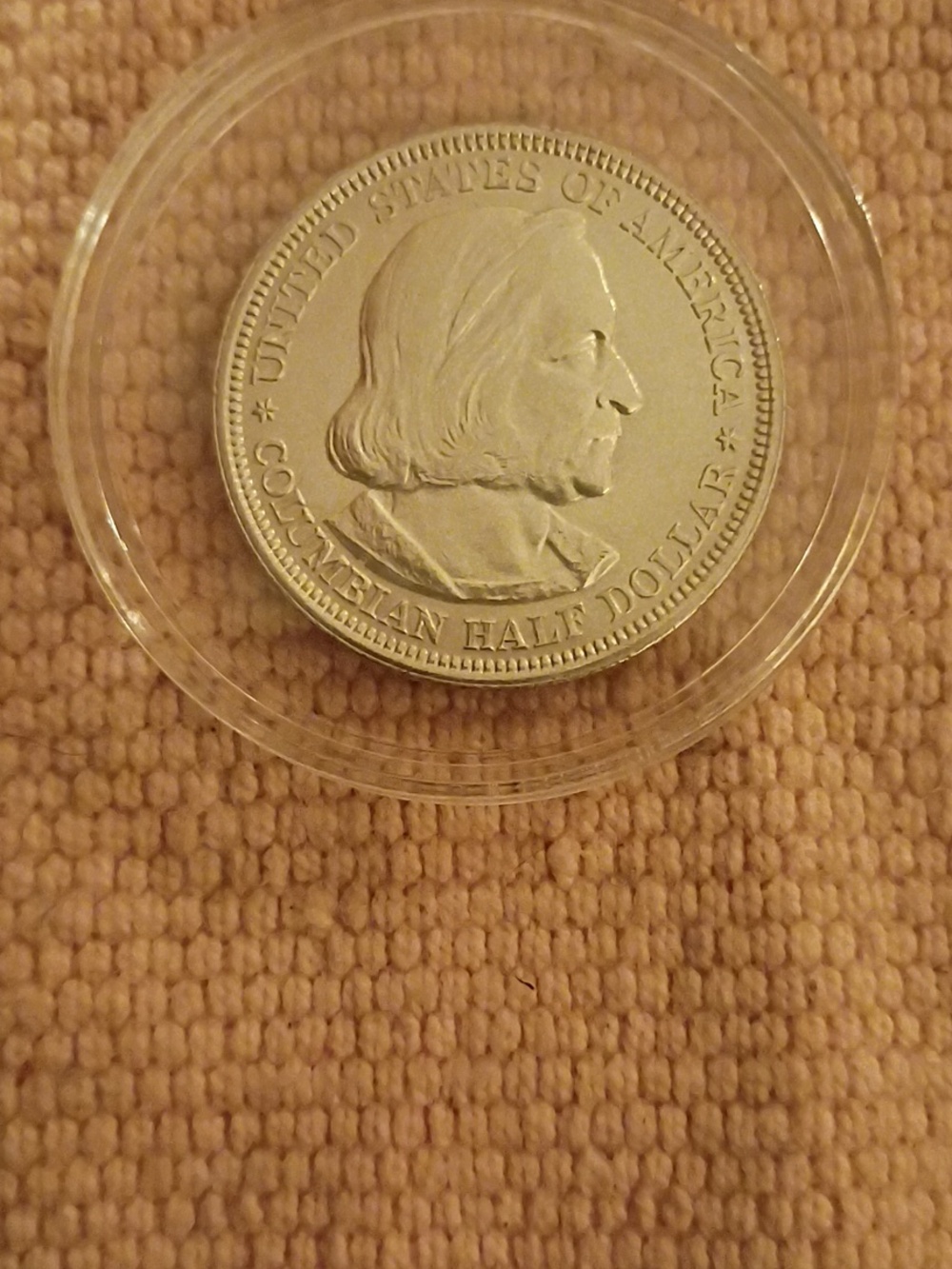 1882 MS Columbian Half Dollar Silver Coin - Picture 5 of 5